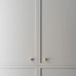 brushed brass door handles